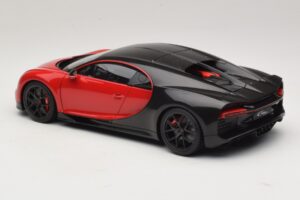 Bugatti Chiron Sport Italian Red & Carbon AUTOart 1:18 70996 Komposit — bild 7 av 8