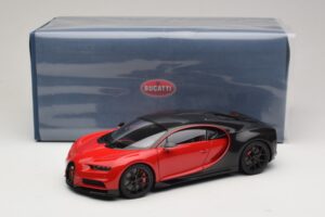 Bugatti Chiron Sport Italian Red & Carbon AUTOart 1:18 70996 Komposit — bild 8 av 8