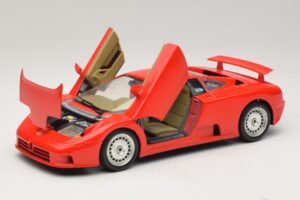 Bugatti EB110 Röd Bburago 1:18 3055-P1 Metall — bild 2 av 8