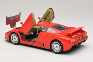 Bugatti EB110 Röd Bburago 1:18 3055-P1 Metall — bild 5 av 8