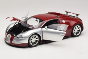 Bugatti Veyron Centenaire Edition Chrome Red Minichamps 1:18 100110851 Metall — bild 2 av 8