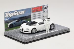 Bugatti Veyron Vit Top Gear Edition Minichamps 1:43 519431100 Metall — bild 2 av 5