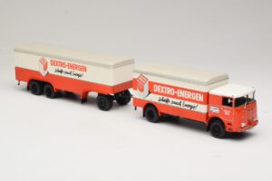 Bussing LU 11/16 Skåpvagn Dextro Energen Minichamps 1:43 499073940 Metall — bild 4 av 6