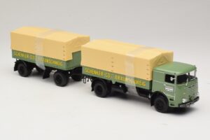 Bussing LU 11/16 Flakvagn Schenker Minichamps 1:43 499073924 Metall — bild 4 av 6