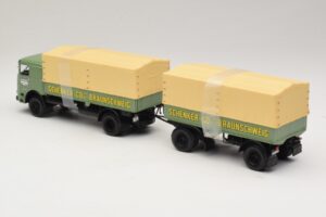 Bussing LU 11/16 Flakvagn Schenker Minichamps 1:43 499073924 Metall — bild 5 av 6