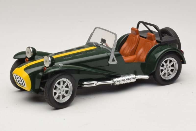 Caterham Super Seven Grön Anson 1:18 30317-W1 Metall