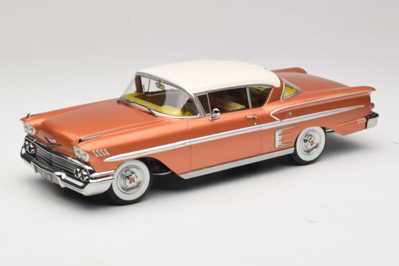 Chevrolet Bel Air Impala Coupe Koppar & Creme KK-Scale 1:18 KKDC181591 Metall