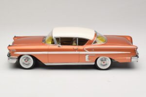 Chevrolet Bel Air Impala Coupe Koppar & Creme KK-Scale 1:18 KKDC181591 Metall — bild 3 av 6