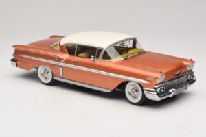 Chevrolet Bel Air Impala Coupe Koppar & Creme KK-Scale 1:18 KKDC181591 Metall — bild 4 av 6