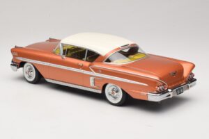 Chevrolet Bel Air Impala Coupe Koppar & Creme KK-Scale 1:18 KKDC181591 Metall — bild 5 av 6