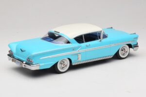 Chevrolet Bel Air Impala Coupe Turkos & Creme KK-Scale 1:18 KKDC181593 Metall — bild 2 av 6