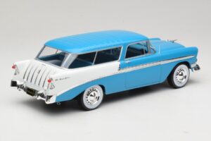 Chevrolet Bel Air Nomad Turkos & Vit KK-Scale 1:18 KKDC181292 Metall — bild 2 av 6