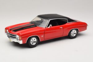 Chevrolet Chevelle SS454 Röd Maisto 1:18 31890-P1 Metall