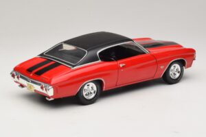 Chevrolet Chevelle SS454 Röd Maisto 1:18 31890-P1 Metall — bild 3 av 8