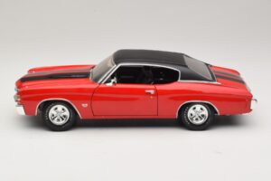 Chevrolet Chevelle SS454 Röd Maisto 1:18 31890-P1 Metall — bild 4 av 8