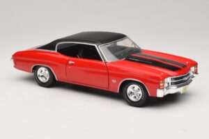 Chevrolet Chevelle SS454 Röd Maisto 1:18 31890-P1 Metall — bild 6 av 8
