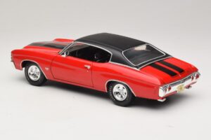 Chevrolet Chevelle SS454 Röd Maisto 1:18 31890-P1 Metall — bild 7 av 8