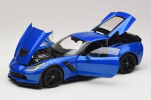 Chevrolet Corvette C7 Z06 Laguna Blue Tintcoat AUTOart 1:18 71265 Komposit — bild 2 av 8
