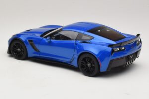 Chevrolet Corvette C7 Z06 Laguna Blue Tintcoat AUTOart 1:18 71265 Komposit — bild 7 av 8