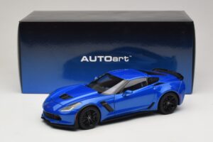 Chevrolet Corvette C7 Z06 Laguna Blue Tintcoat AUTOart 1:18 71265 Komposit — bild 8 av 8