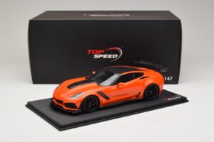 Chevrolet Corvette C7 ZR-1 High Voltage Tint TopSpeed 1:18 TS0147 Resin — bild 6 av 6