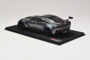 Chevrolet Corvette C7 ZR-1 Shadow Grey Metallic TopSpeed 1:18 TS0148 Resin — bild 5 av 6