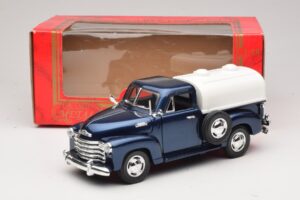 Chevrolet Pickup Blå Mira 1:18 6270 Metall — bild 8 av 8