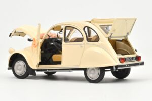 Citroen 2CV Wedding Gift Beige Norev 1:18 181475 Metall — bild 3 av 3