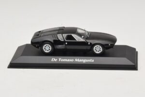 De Tomaso Mangusta Svart Maxichamps 1:43 940127121 Metall