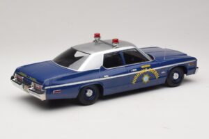 Dodge Monaco Nevada Highway Patrol Blå & Silver KK-Scale 1:18 KKDC181155 Metall — bild 2 av 6