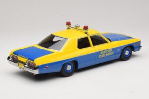 Dodge Monaco New York State Police Gul & Blå KK-Scale 1:18 KKDC181156 Metall — bild 2 av 6