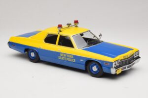 Dodge Monaco New York State Police Gul & Blå KK-Scale 1:18 KKDC181156 Metall — bild 4 av 6