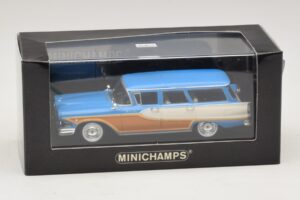 Edsel Bermuda Herrgårdsvagn Caribbean Turquoise Minichamps 1:43 400082014 Metall — bild 4 av 4