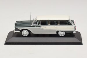 Edsel Bermuda Herrgårdsvagn Mörkgrön Vit Minichamps 1:43 400082013 Metall