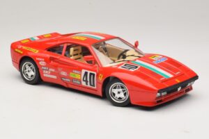 Ferrari 288 GTO #40 Röd Bburago 1:18 3027-P4 Metall — bild 6 av 8