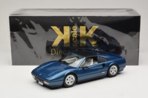 Ferrari 328 GTS Blå Metallic KK-Scale 1:18 KKDC180553 Metall — bild 7 av 7
