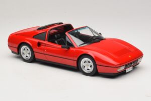 Ferrari 328 GTS Röd Med Svart Interiör KK-Scale 1:18 KKDC180551 Metall — bild 5 av 7