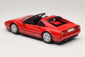 Ferrari 328 GTS Röd Med Svart Interiör KK-Scale 1:18 KKDC180551 Metall — bild 6 av 7