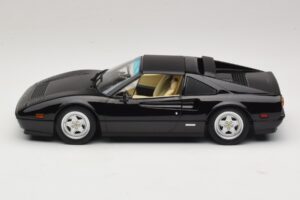 Ferrari 328 GTS US Version Svart Miami Vice Sonny KK-Scale 1:18 KKDC181702 Metall — bild 4 av 7