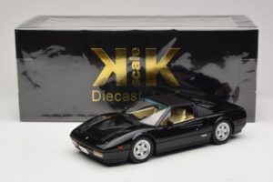 Ferrari 328 GTS US Version Svart Miami Vice Sonny KK-Scale 1:18 KKDC181702 Metall — bild 7 av 7
