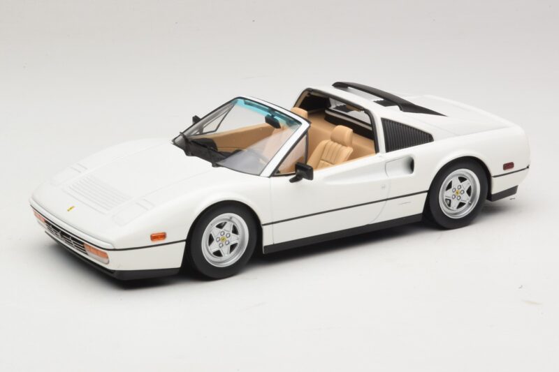Ferrari 328 GTS US Version Vit KK-Scale 1:18 KKDC181703 Metall
