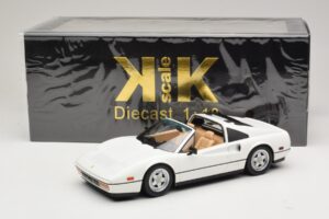 Ferrari 328 GTS US Version Vit KK-Scale 1:18 KKDC181703 Metall — bild 7 av 7