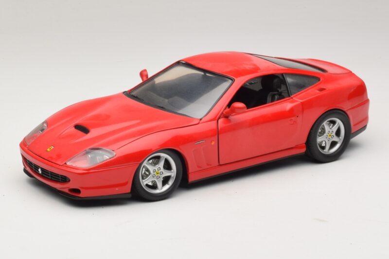Ferrari 550 Maranello Röd Majorette 1:18 5974 Metall