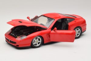 Ferrari 550 Maranello Röd Majorette 1:18 5974 Metall — bild 2 av 8