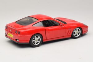 Ferrari 550 Maranello Röd Majorette 1:18 5974 Metall — bild 3 av 8
