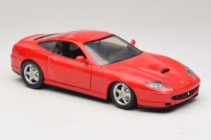 Ferrari 550 Maranello Röd Majorette 1:18 5974 Metall — bild 6 av 8