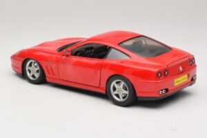 Ferrari 550 Maranello Röd Majorette 1:18 5974 Metall — bild 7 av 8