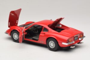 Ferrari Dino 246 Röd Majorette 1:18 5271 Metall — bild 5 av 8
