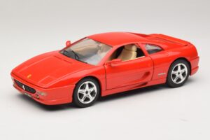 Ferrari F355 Röd Majorette 1:18 03488200 Metall