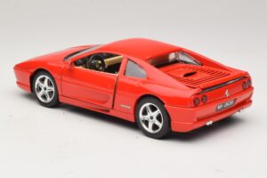 Ferrari F355 Röd Majorette 1:18 03488200 Metall — bild 7 av 8